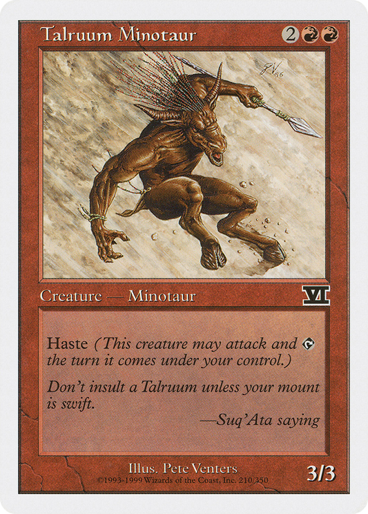 Talruum Minotaur (6ED-210)
