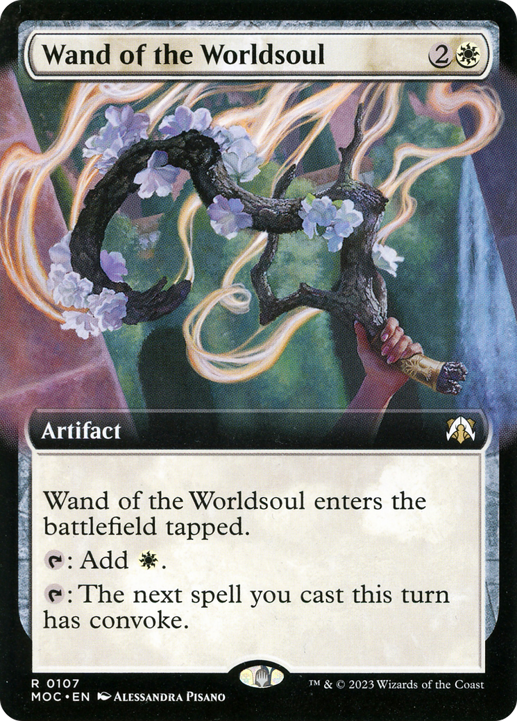 Wand of the Worldsoul (MOC-107) (Extended Art)