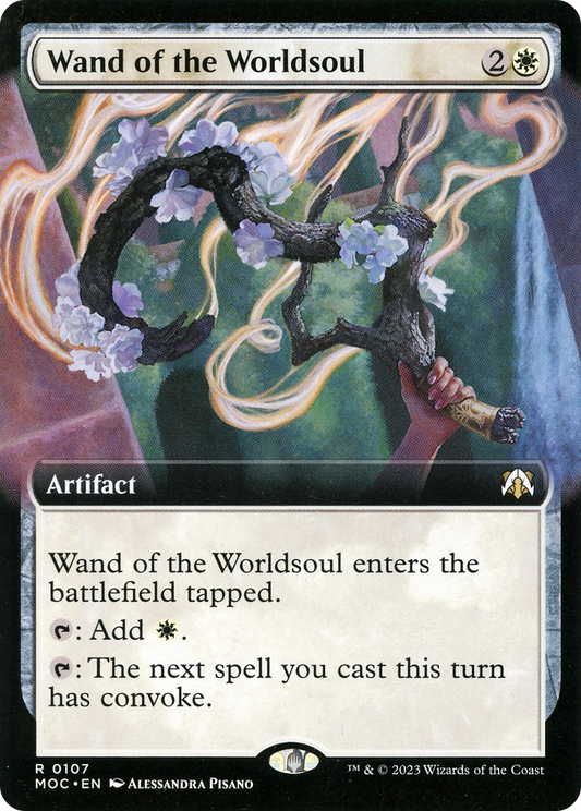 Wand of the Worldsoul (MOC-107) (Extended Art)
