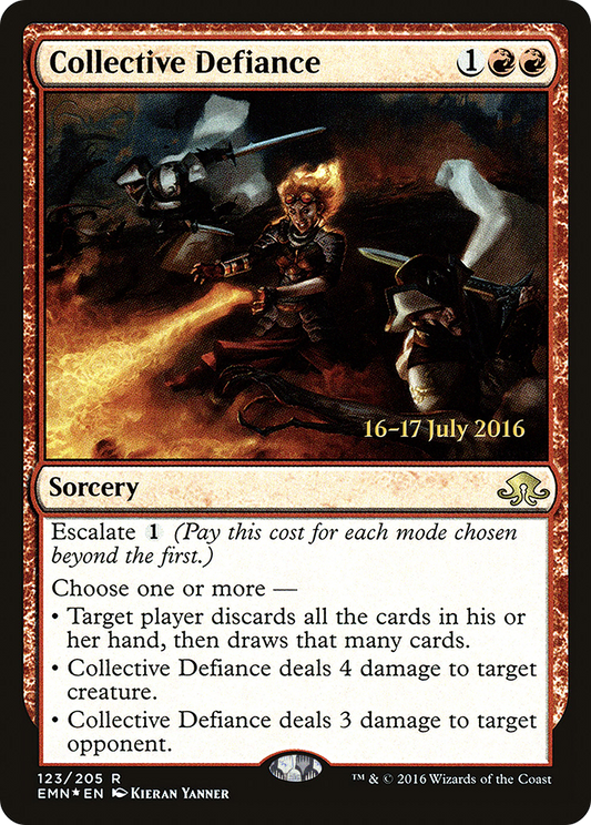 Collective Defiance (PRE-123S) (Foil)