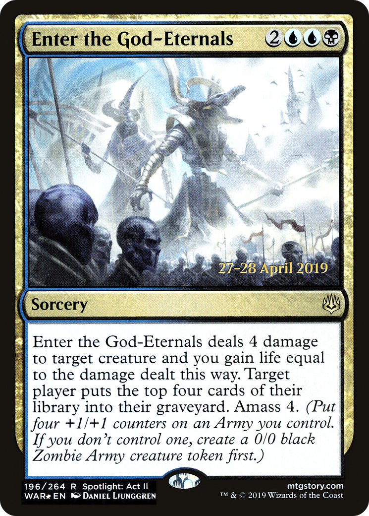 Enter the God-Eternals (PRE-196S) (Foil)