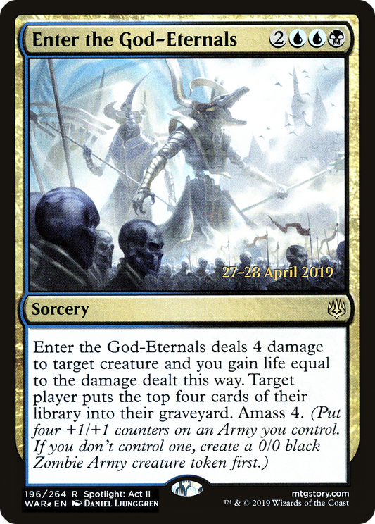 Enter the God-Eternals (PRE-196S) (Foil)