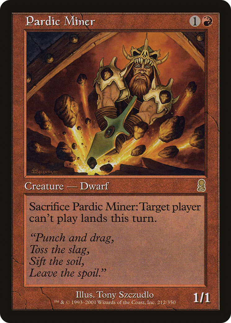 Pardic Miner (ODY-212) (Foil)