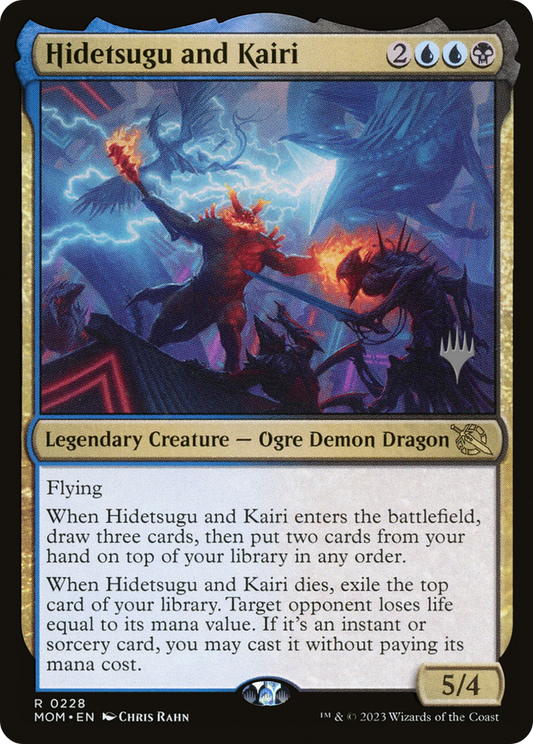 Hidetsugu and Kairi (PPMOM-228P) (Foil)