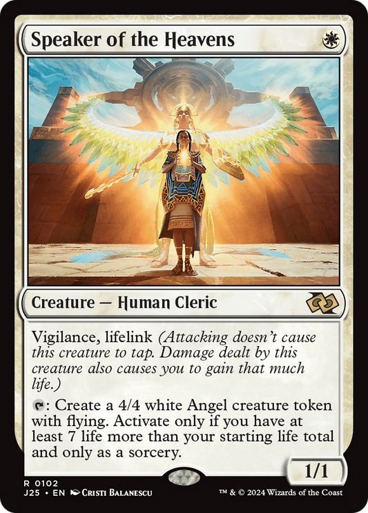 Speaker of the Heavens (J25-102)