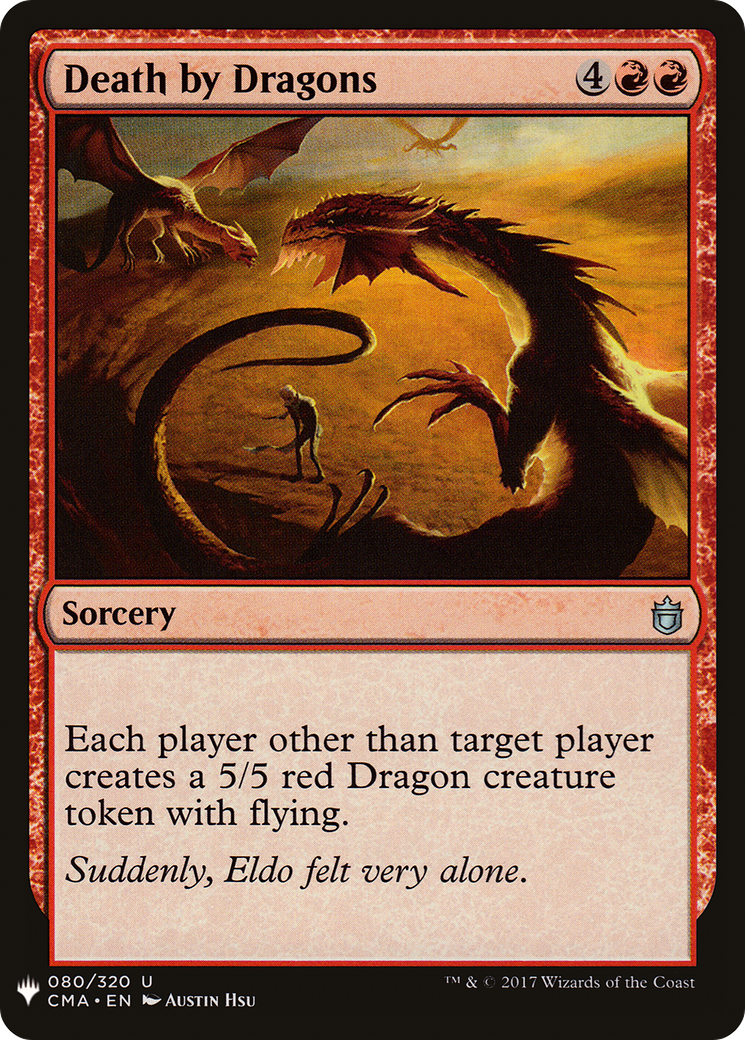 Death by Dragons (LIST-CMA-80)