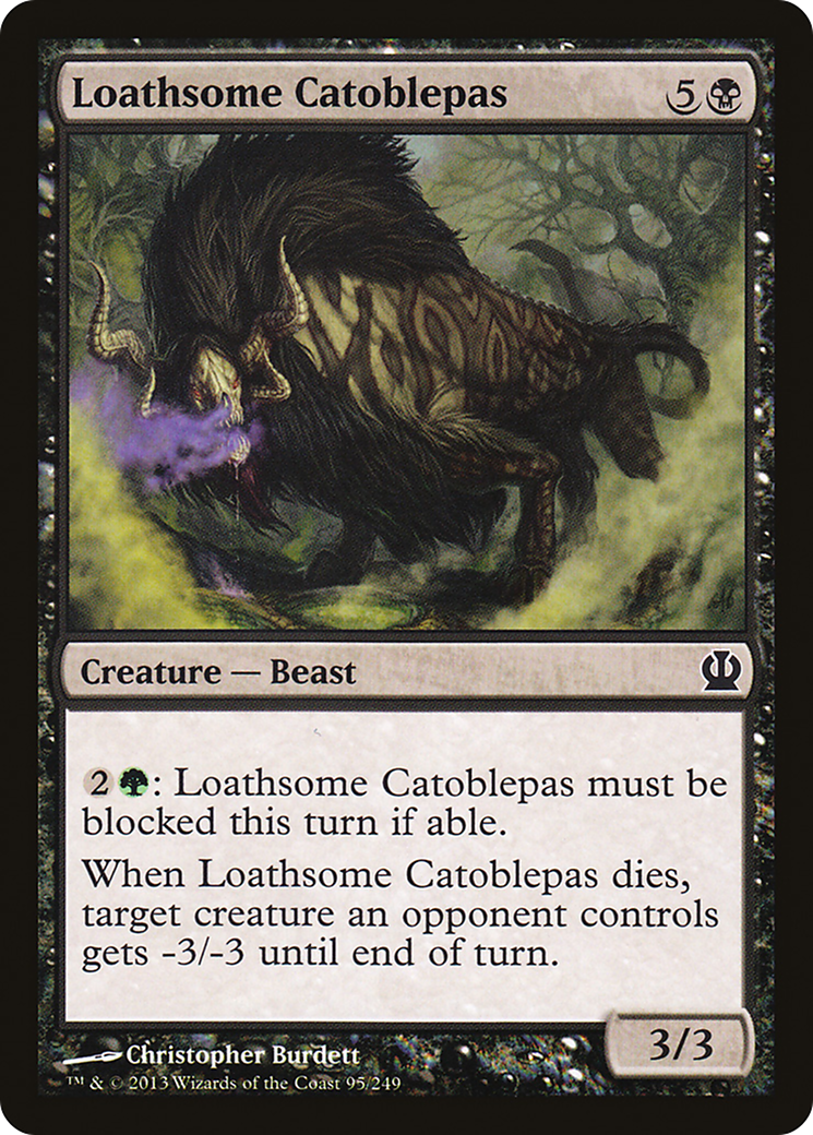 Loathsome Catoblepas (THS-095) (Foil)