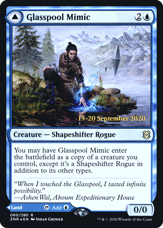 Glasspool Mimic // Glasspool Shore (PRE-60S) (Foil)
