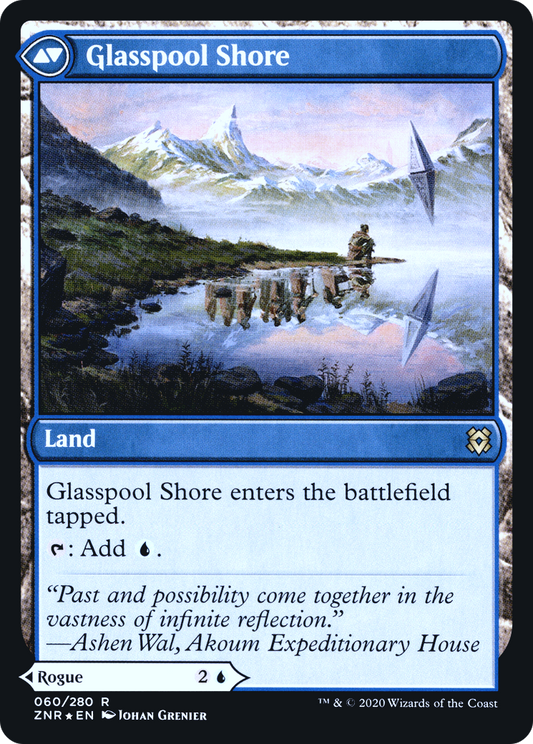 Glasspool Mimic // Glasspool Shore (PRE-60S) (Foil)