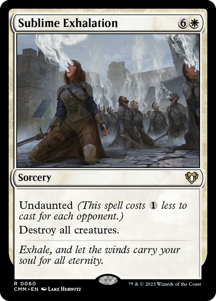Sublime Exhalation (CMM-060) (Foil)