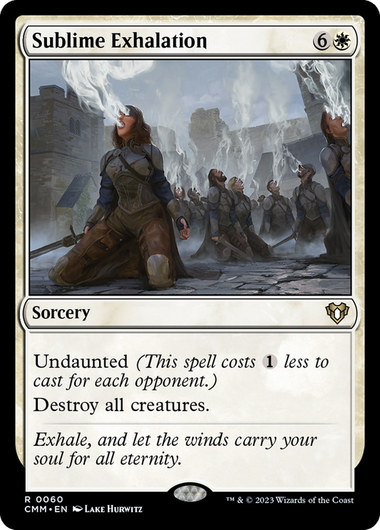 Sublime Exhalation (CMM-060) (Foil)