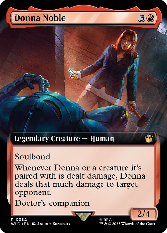 Donna Noble (WHO-382) (Extended Art) (Foil)