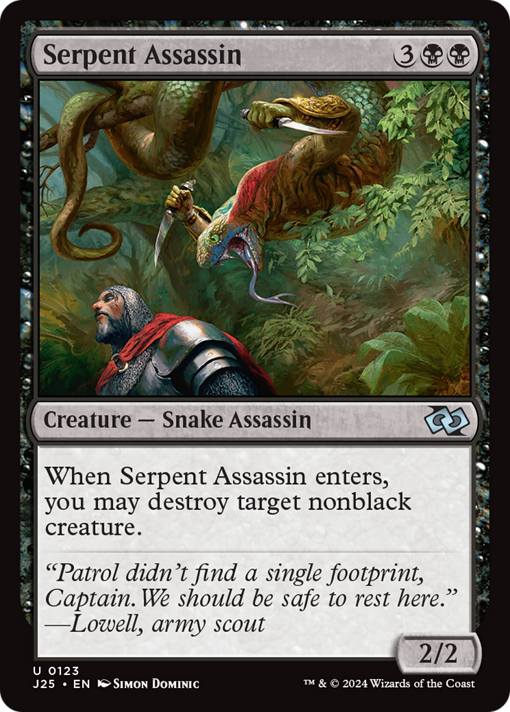 Serpent Assassin (J25-123)
