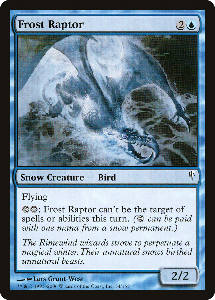 Frost Raptor (CSP-034) (Foil)