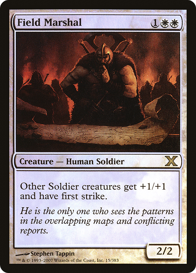 Field Marshal (10E-15★) (Foil)