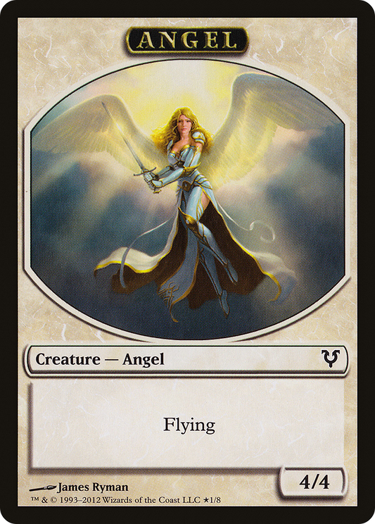 Angel // Demon Double-Sided Token (PRE-1 // 5) (Foil)