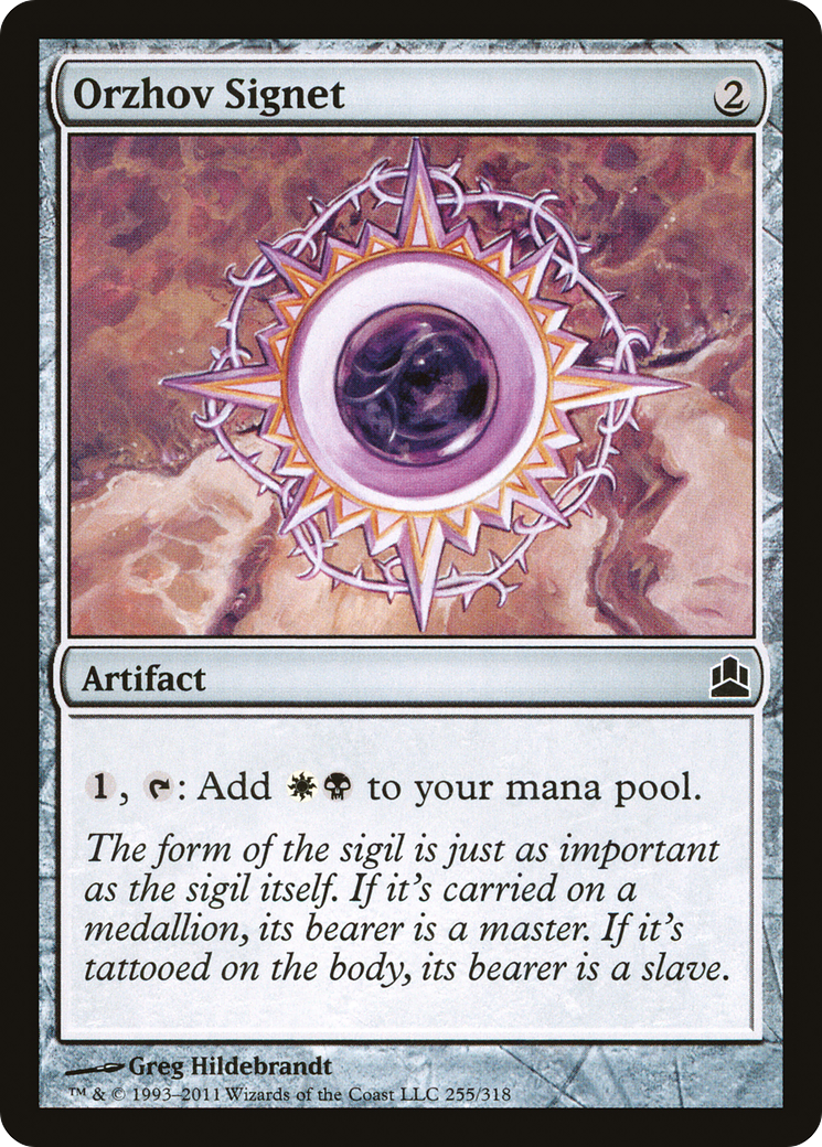 Orzhov Signet (CMD-255)