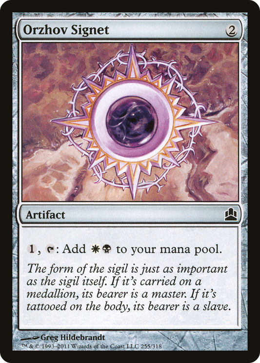 Orzhov Signet (CMD-255)