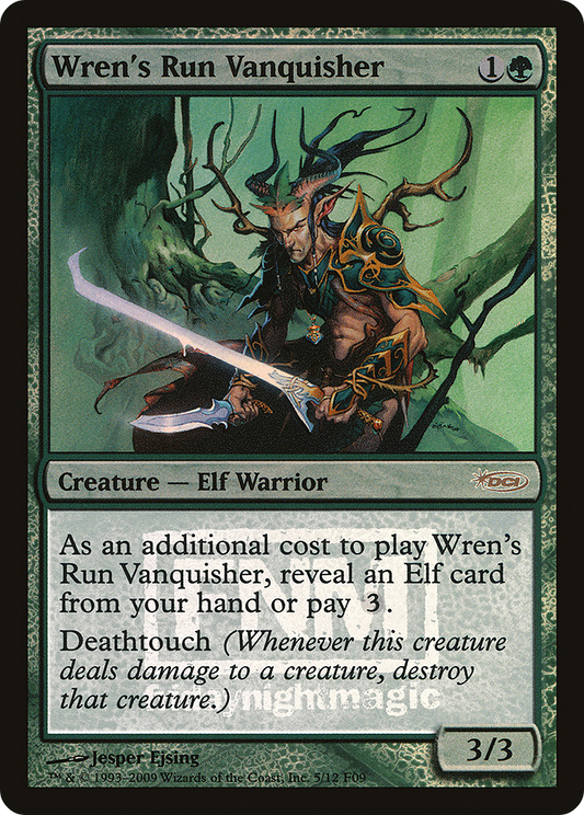Wren's Run Vanquisher (FNM-005) (Foil)