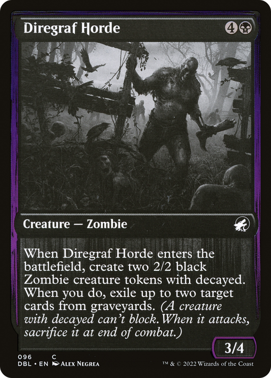 Diregraf Horde (DBL-096) (Foil)