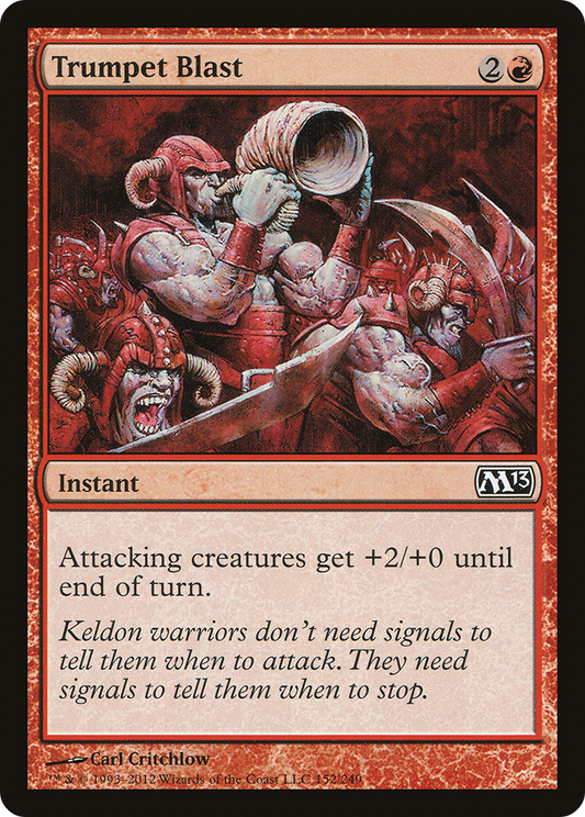 Trumpet Blast (M13-152) (Foil)