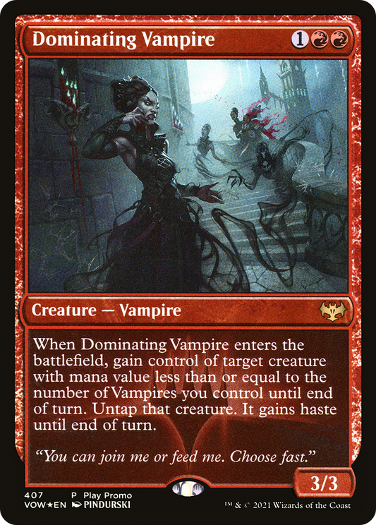 Dominating Vampire (PLAY-407) (Foil)