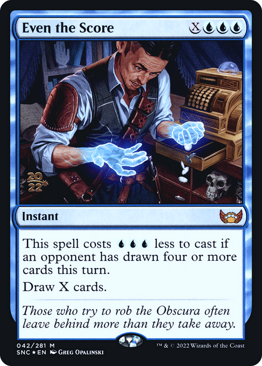 Even the Score (PRE-42S) (Foil)