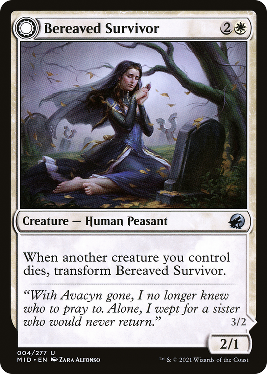 Bereaved Survivor // Dauntless Avenger (MID-004) (Foil)
