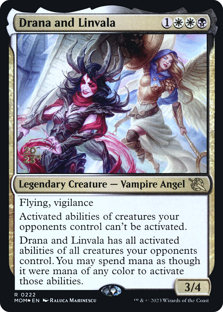 Drana and Linvala (PRE-222S) (Foil)