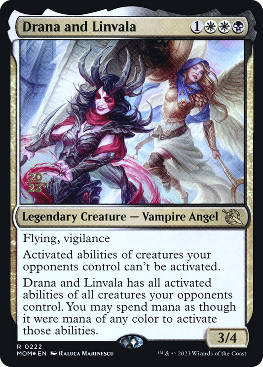 Drana and Linvala (PRE-222S) (Foil)
