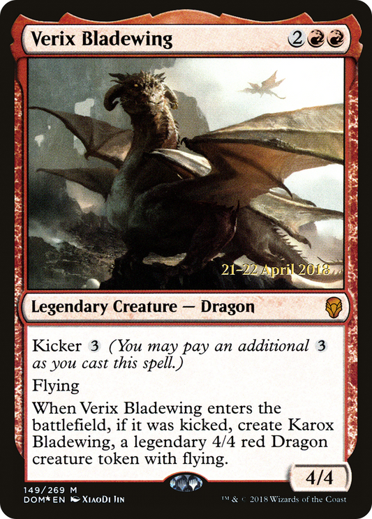 Verix Bladewing (PRE-149S) (Foil)