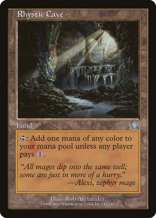 Rhystic Cave (PCY-142) (Foil)