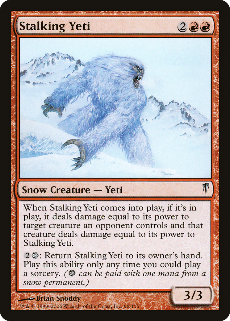 Stalking Yeti (CSP-098)