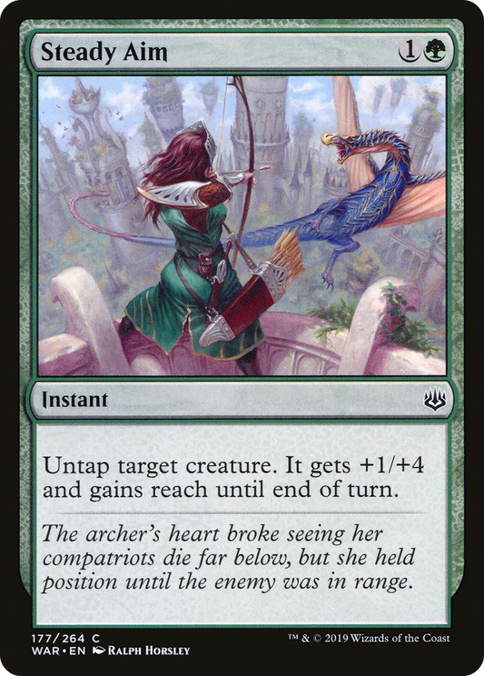 Steady Aim (WAR-177) (Foil)