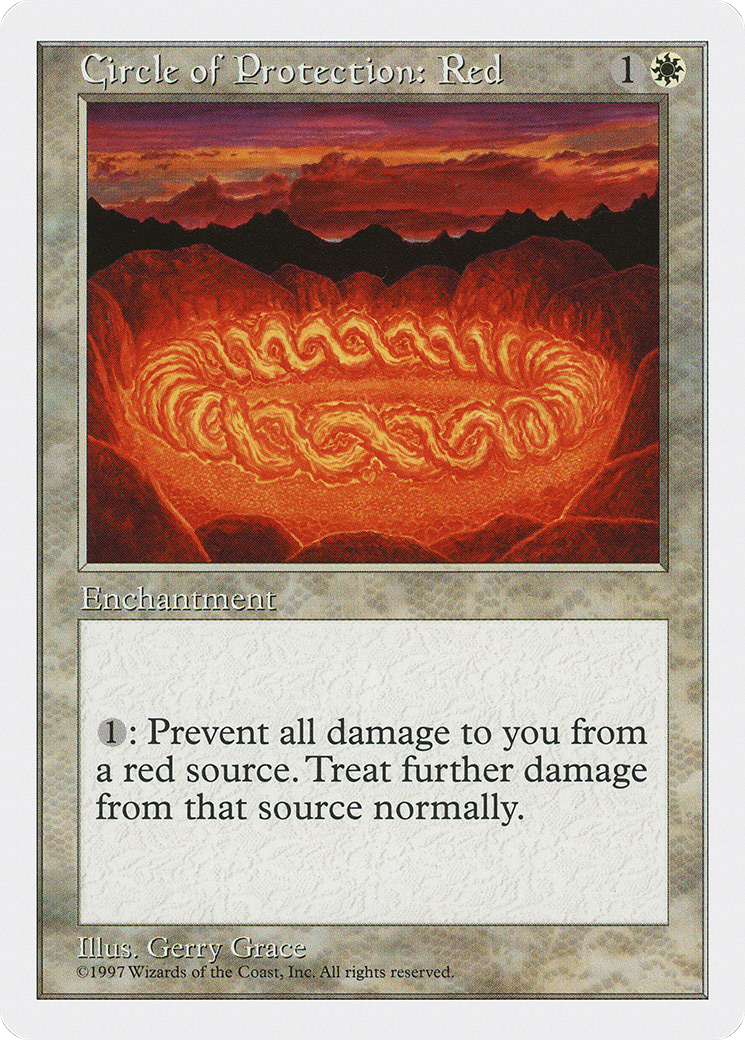 Circle of Protection: Red (5ED-020)