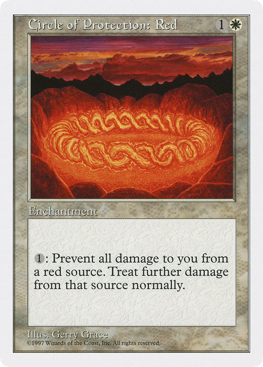 Circle of Protection: Red (5ED-020)