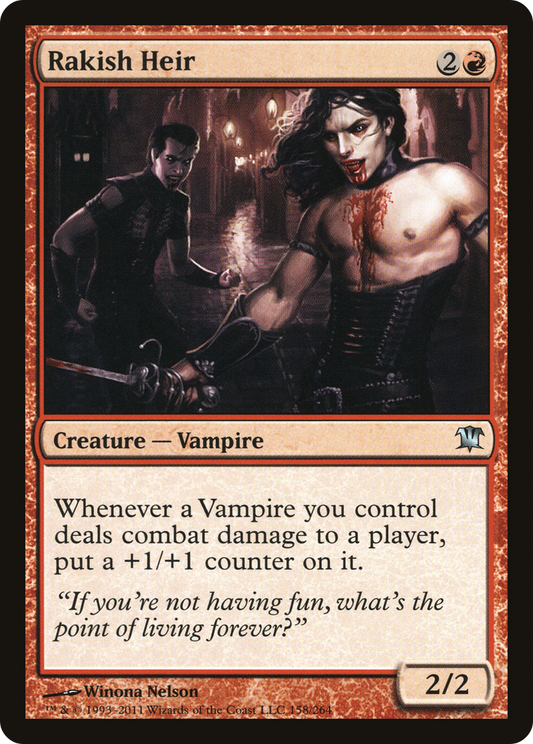 Rakish Heir (ISD-158) (Foil)