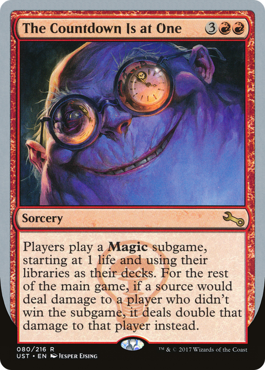 The Countdown Is at One (UST-080) (Foil)