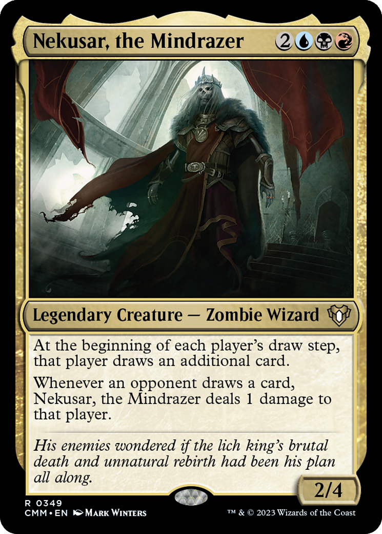 Nekusar, the Mindrazer (CMM-349) (Foil)