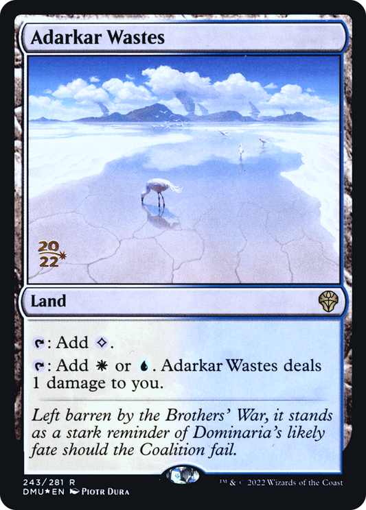 Adarkar Wastes (PRE-243S) (Foil)