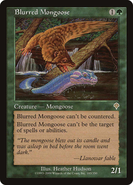 Blurred Mongoose (INV-183) (Foil)