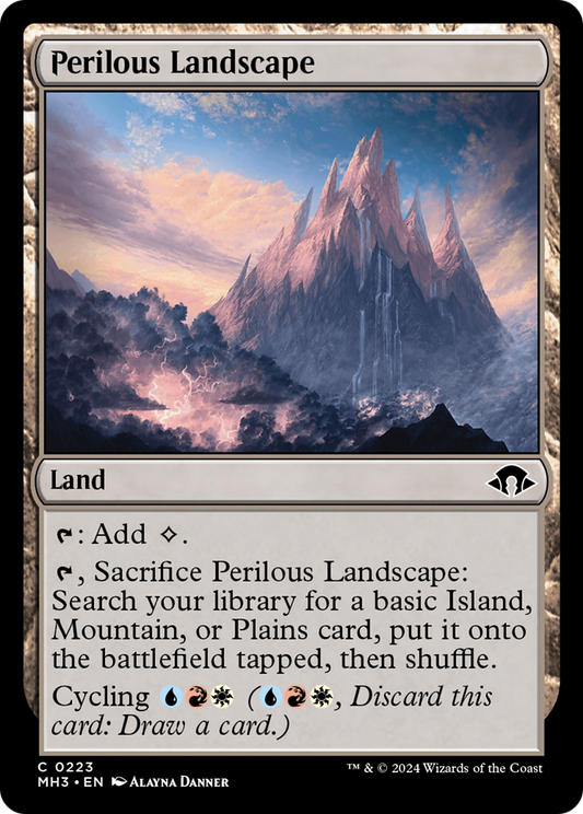Perilous Landscape (MH3-223) (Foil)