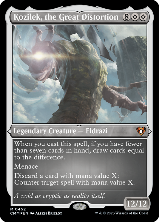 Kozilek, the Great Distortion (CMM-452) (Etched Foil)