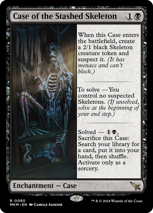 Case of the Stashed Skeleton (MKM-080) (Foil)