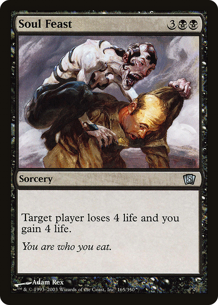 Soul Feast (8ED-165★) (Foil)