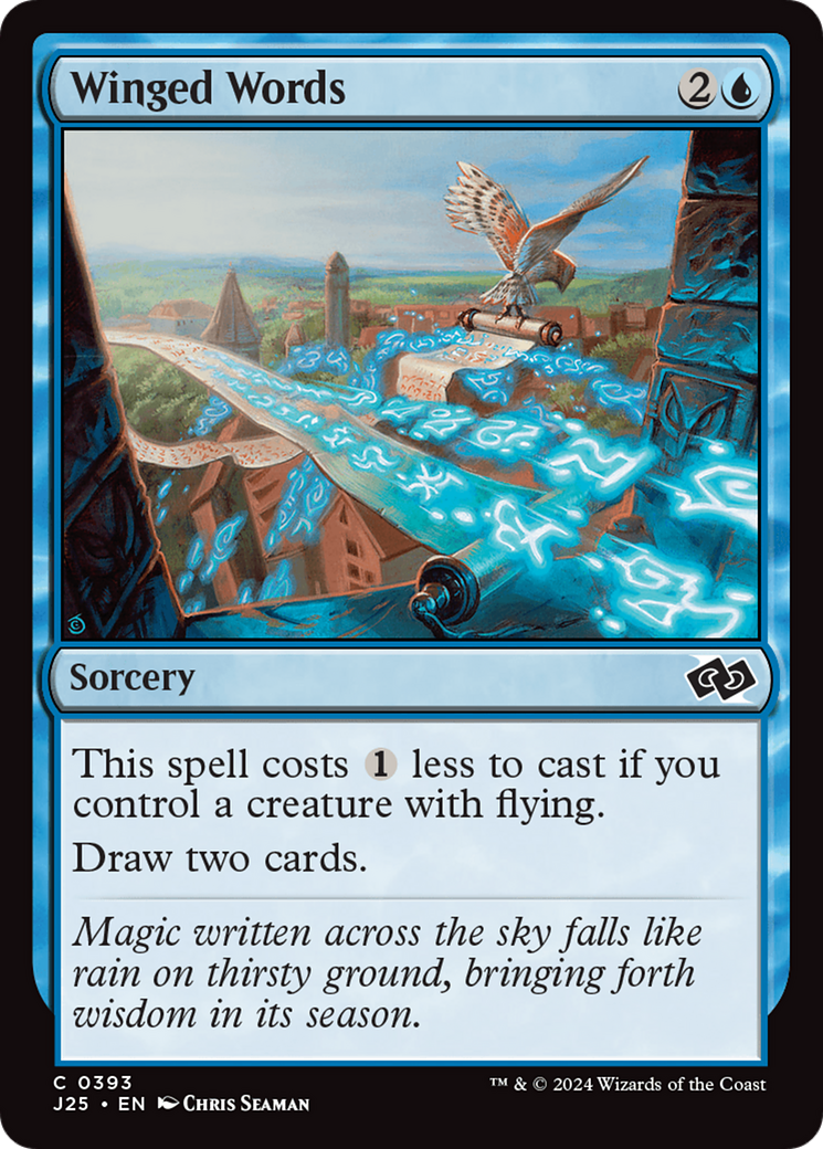 Winged Words (J25-393)