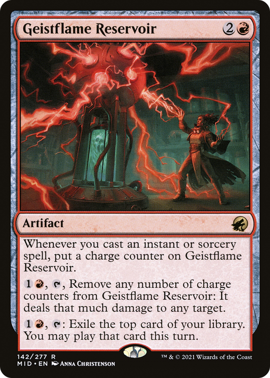 Geistflame Reservoir (MID-142) (Foil)
