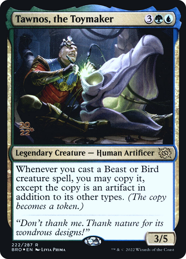 Tawnos, the Toymaker (PRE-222S) (Foil)