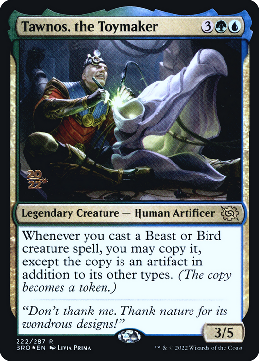 Tawnos, the Toymaker (PRE-222S) (Foil)