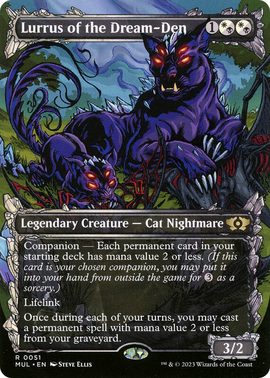 Lurrus of the Dream-Den (MUL-051) (Showcase) (Borderless) (Foil)